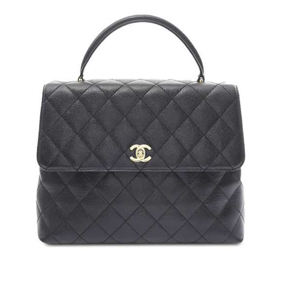 Pre-Loved Chanel Caviar Kelly Top Handle Bag - Picture 1 of 10